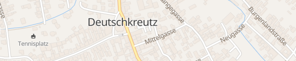 Karte Parkplatz Raiffeisenbank Deutschkreutz