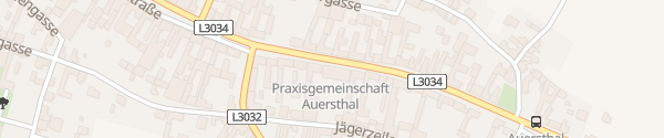 Karte Hauptstraße Auersthal