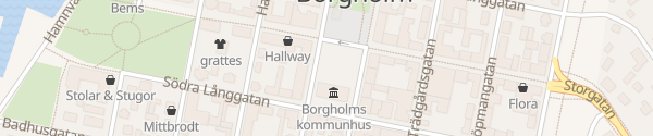 Karte Stortorget Borgholm