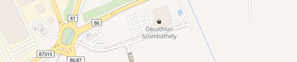 Karte Decathlon Szombathely