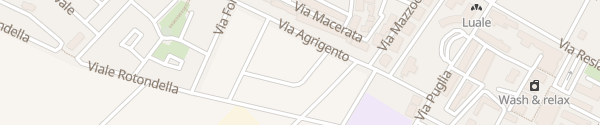 Karte Via Agrigento Policoro