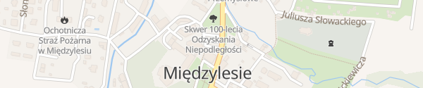 Karte Plac Wolnośc Międzylesie