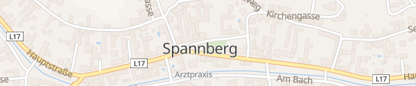 Karte Ortszentrum Spannberg