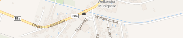 Karte Bahnstraße Weikendorf