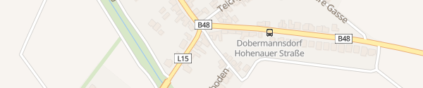 Karte Tankstelle Leska Dobermannsdorf