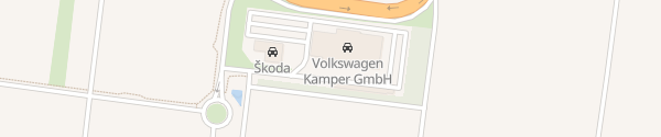Karte VW Autohaus Kamper Neusiedl