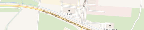 Karte Lidl Piołunowa Wrocław