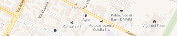 Karte Eni Viale Japigia Bari