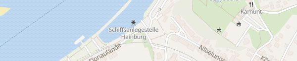 Karte E-Bike Ladestation Donaulände Hainburg an der Donau
