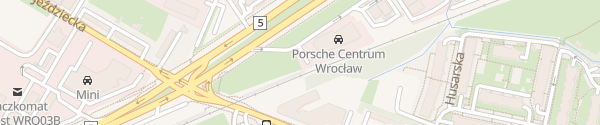 Karte Porsche Centrum Wrocław