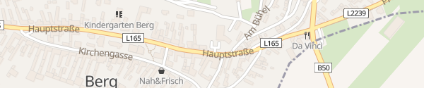 Karte Parkplatz Hauptstraße Berg