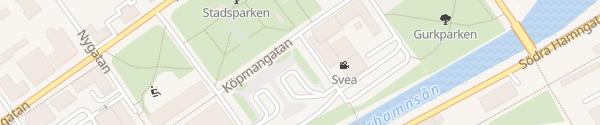 Karte Stadsparken Söderhamn