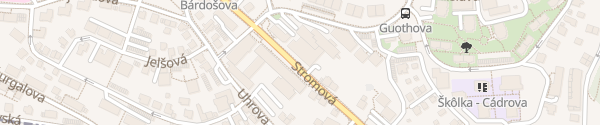 Karte Terno Stromová Bratislava