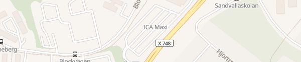 Karte Maxi ICA Stormarknad Hudiksvall