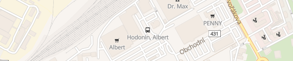 Karte Paráda Shopping Hodonín