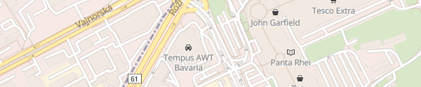 Karte Tempus AWT Bavaria Bratislava