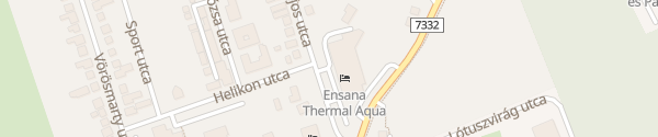 Karte Ensana Thermal Aqua Hotel Hévíz