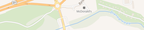Karte McDonald's Bernolákovo