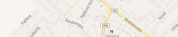 Karte Billa Šamorín