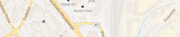Karte Vendo Park Nysa
