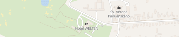 Karte Golf Club Welten Báč
