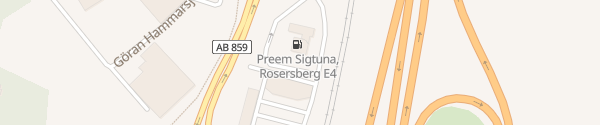 Karte Preem Rosersberg