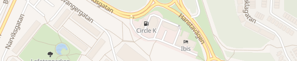 Karte Circle K Akalla