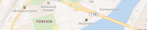 Karte McDonald's Härnösand