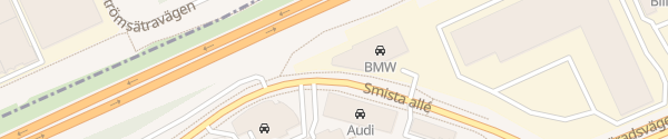 Karte BMW Bilia Autohaus Segeltorp