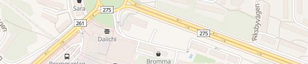 Karte P-hus Brommaplan Stockholm