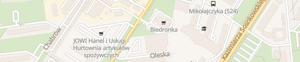 Karte Biedronka Oleska Opole