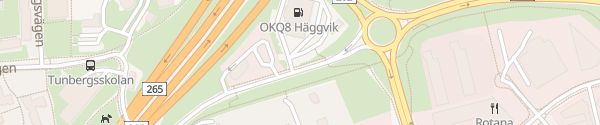 Karte OKQ8 Häggvik Sollentuna