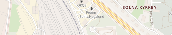 Karte McDonald's Solna