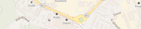 Karte McDonald's Trenčín