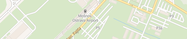 Karte Letiště Leoše Janáčka Ostrava Mošnov