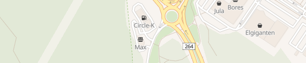 Karte Circle K Täby