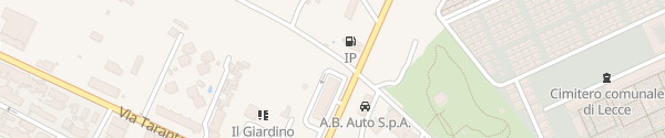 Karte IONITY 8piuhotel Lecce