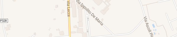 Karte Via Ippolito De Maria Galatina