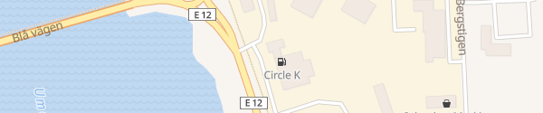 Karte Circle K Lycksele
