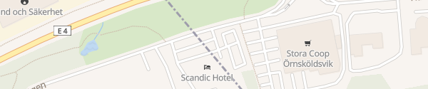 Karte Scandic Hotel Örnsköldsvik