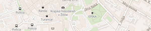 Karte Mestský úrad Žilina