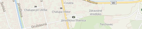 Karte COOP Jednota Terchová