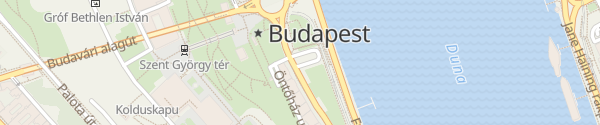 Karte Lánchíd utca Budapest