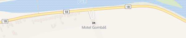 Karte Motel Gombáš Hubová