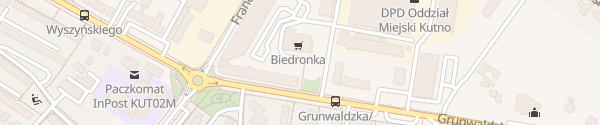 Karte Biedronka Grunwaldzka Kutno