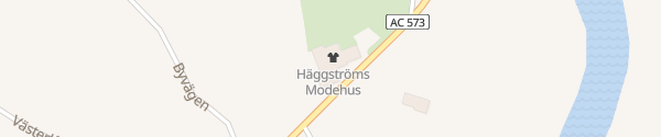 Karte Häggströms Modehus Lögdeå