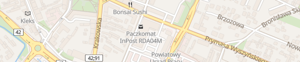 Karte ALDI Radomsko
