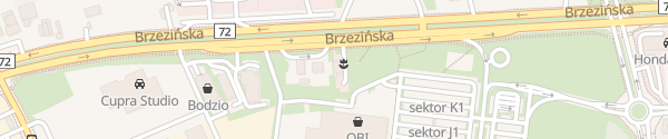 Karte Orlen Brzezińska Łódź