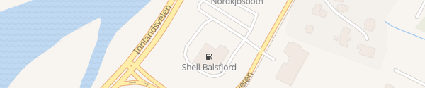 Karte Shell Balsfjord Nordkjosbotn