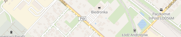 Karte Biedronka Rokicińska Łódź